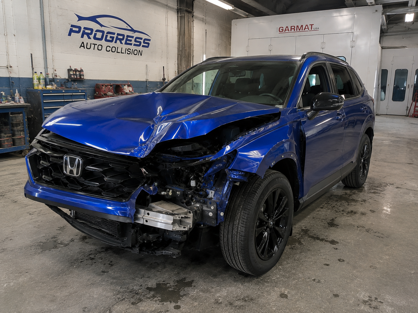 Progress Auto Collision work photo